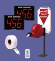Next Please! 3 Digit Dual Display High Quality Series RF Wireless Packaged System 