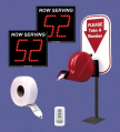 Next Please! 2 Digit Dual Display High Quality Series RF Wireless Packaged System