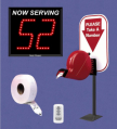 Next Please! 2 Digit Single Display High Quality Series RF Wireless Packaged System