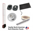8.2MHz Designer Series Clear Vector Anti Theft Detector Panel 