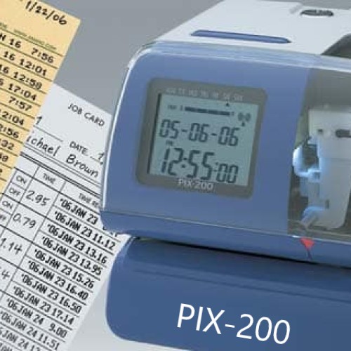 Amano PIX-200, PIX-200, Standard Time & Attendance Recorders