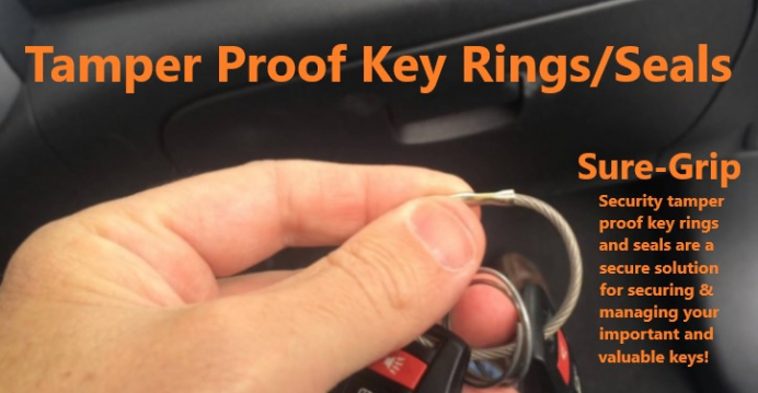 Key Rings both Tamper-Proof and Lockable