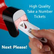 Next-Please! 2 Digit Take a Number Tickets 