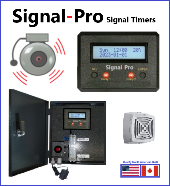 Signal-Pro Signal Scheduling Bell/Buzzer Timers , SIGNAL-PRO TIMER ...