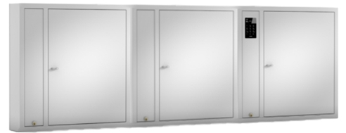Steel Key Cabinet Security Box Wall Mount with Combination Lock and Radom Color